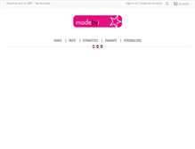 Tablet Screenshot of madebyi.com